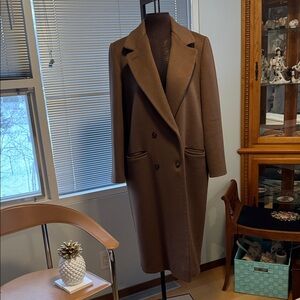Vintage JG Hook Brown Women's 100% Wool Coat